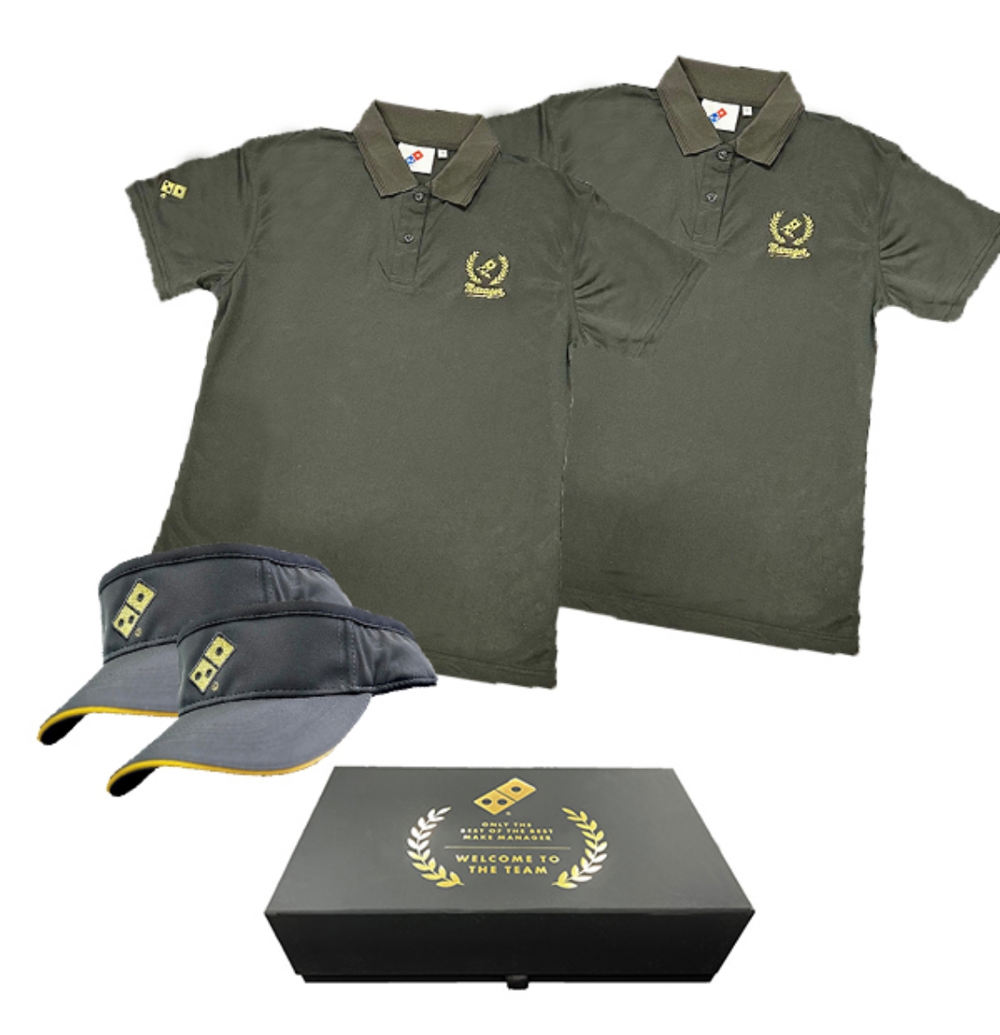 Picture of Manager's Box - Fitted Polo x 2, Visor x 2